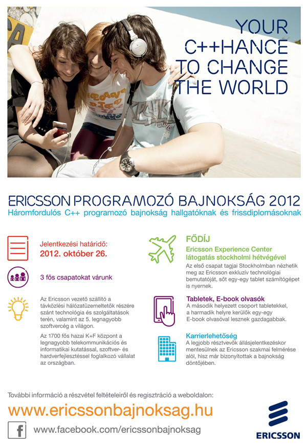 Ericsson C++ Programozó Bajnokság 2012