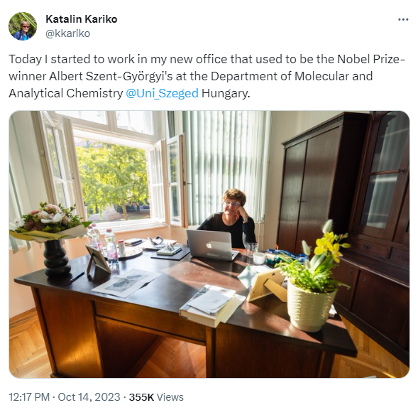 Katalin_Kariko_in_her_new_office
