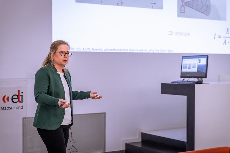 Dr. Varjú Katalin, az ELI ALPS tudományos igazgatója