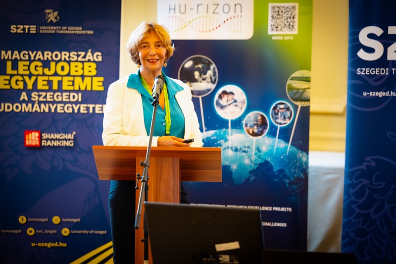 Dr. Fendler Judit, az SZTE kancellárja