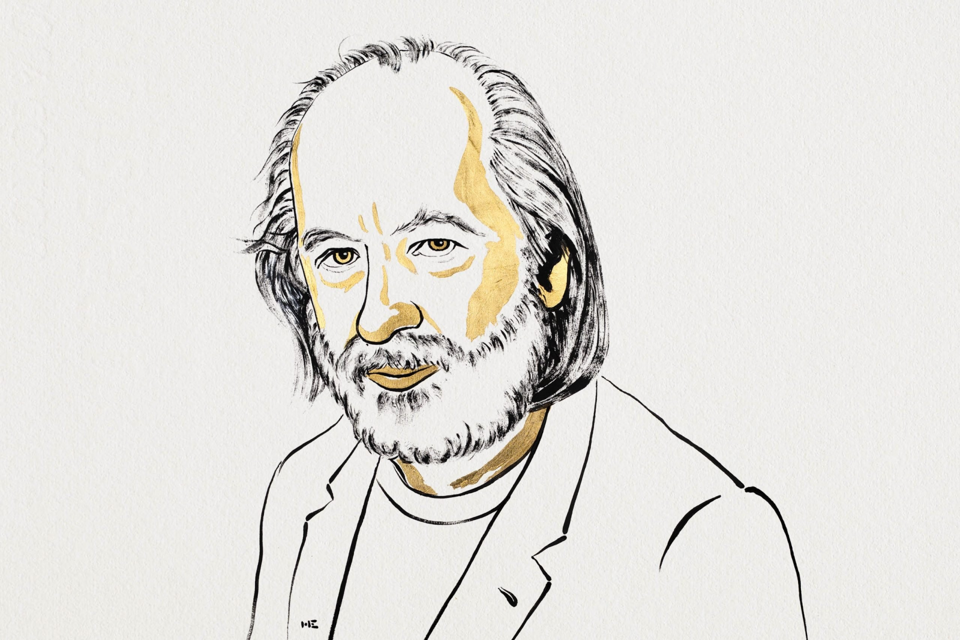 Krasznahorkai_Laszlo_Nobel-dijas_Ill_Niklas_Elmehed_rajza Krasznahorkai_Laszlo_Nobel-dijas_Ill_Niklas_Elmehed_rajza